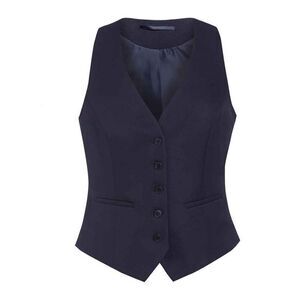 Brook Taverner Womens/Ladies One Luna Tailored Vest / Navy
